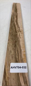 Fretboard Bird's Eye Maple white brown 720x75x11mm Unique Piece #032